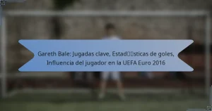 Gareth Bale: Jugadas clave, Estadísticas de goles, Influencia del jugador en la UEFA Euro 2016