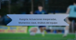 Hungría: Actuaciones inesperadas, Momentos clave, Análisis del equipo
